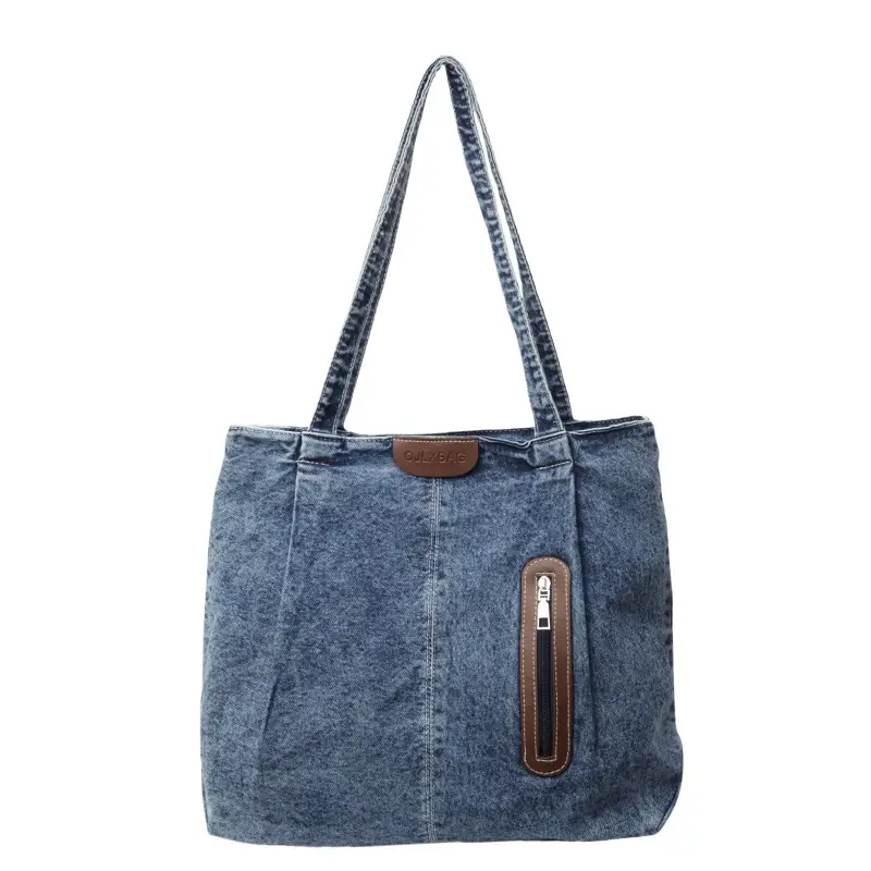 Women Canvas Tote Bag Dark Gray 2026 New - Image 3