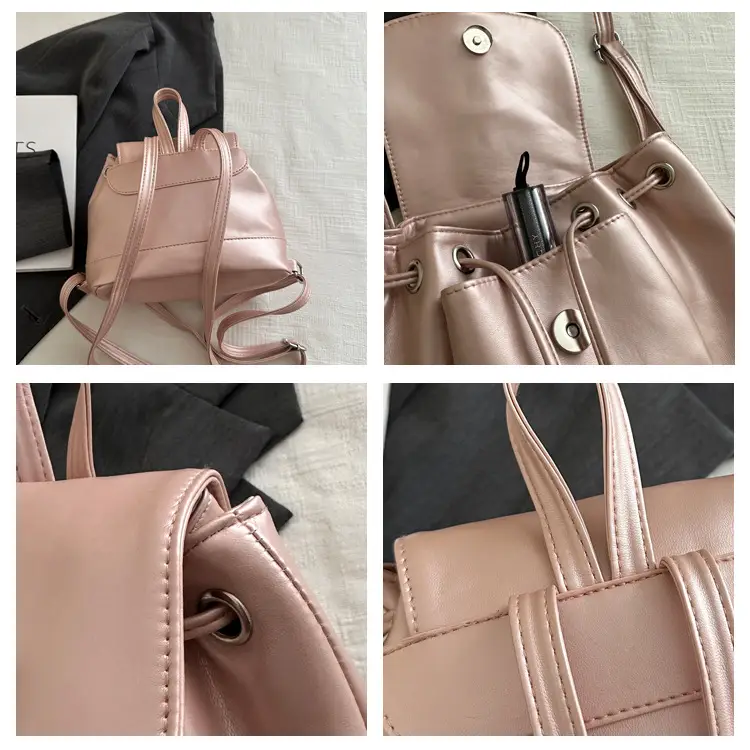 Fresh Solid Color Summer 2024 Shoulder Crossbody Bag — feature 6