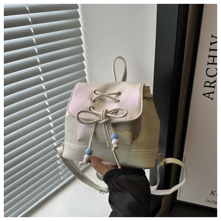 Fresh Solid Color Summer 2024 Shoulder Crossbody Bag - Image 2