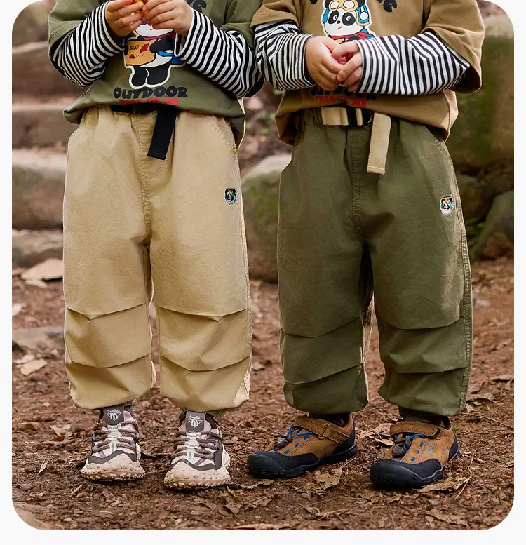 Dudu Baby Camping 3-Piece Set Kids T-Shirt Pants — feature 45