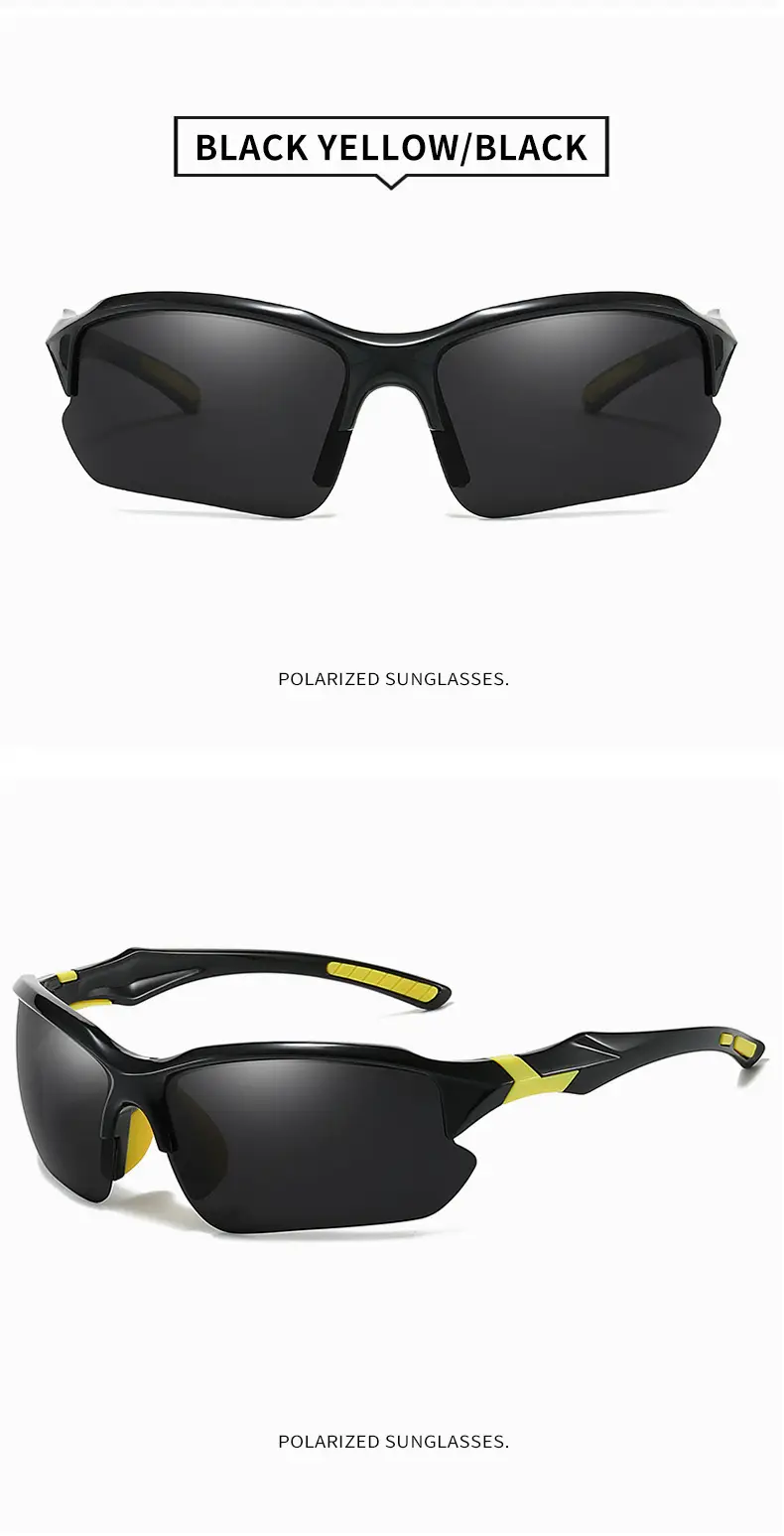 Men's Black Sandproof Cycling Sunglasses — feature 14