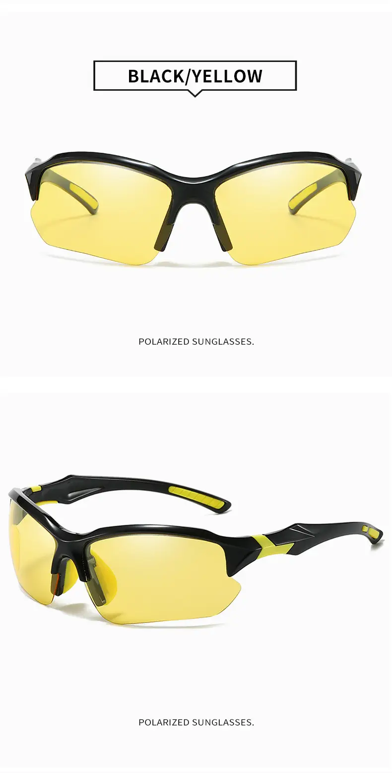 Men's Black Sandproof Cycling Sunglasses — feature 16