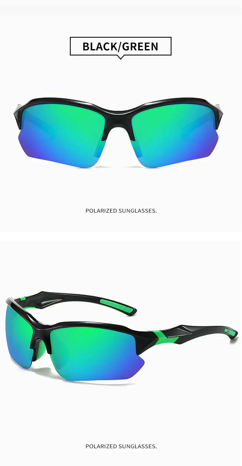 Men's Black Sandproof Cycling Sunglasses — feature 21