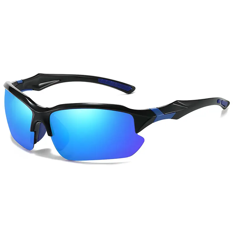 Men's Black Sandproof Cycling Sunglasses - Image 8