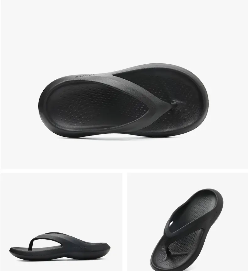 Men's Green Rubber Flip Flops 2024 Summer Outdoor Wear — feature 9