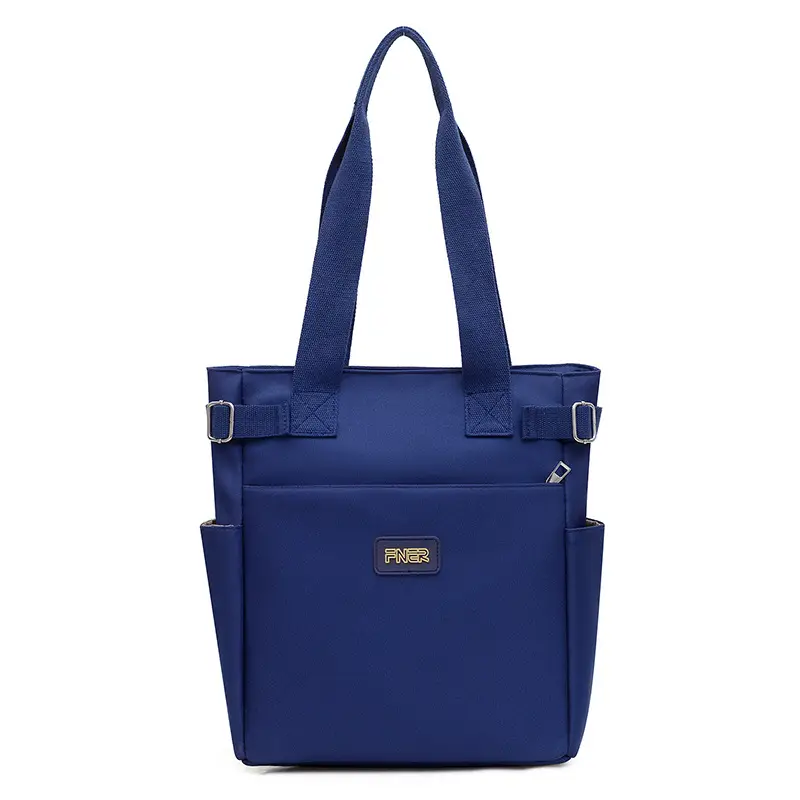 Women's Red Nylon Tote Bag 2024 Summer Large Capacity