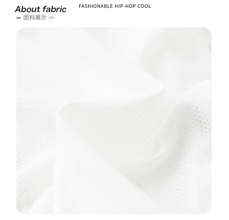 Hip-Hop Boys Suit White Black Red 3 Number — feature 4