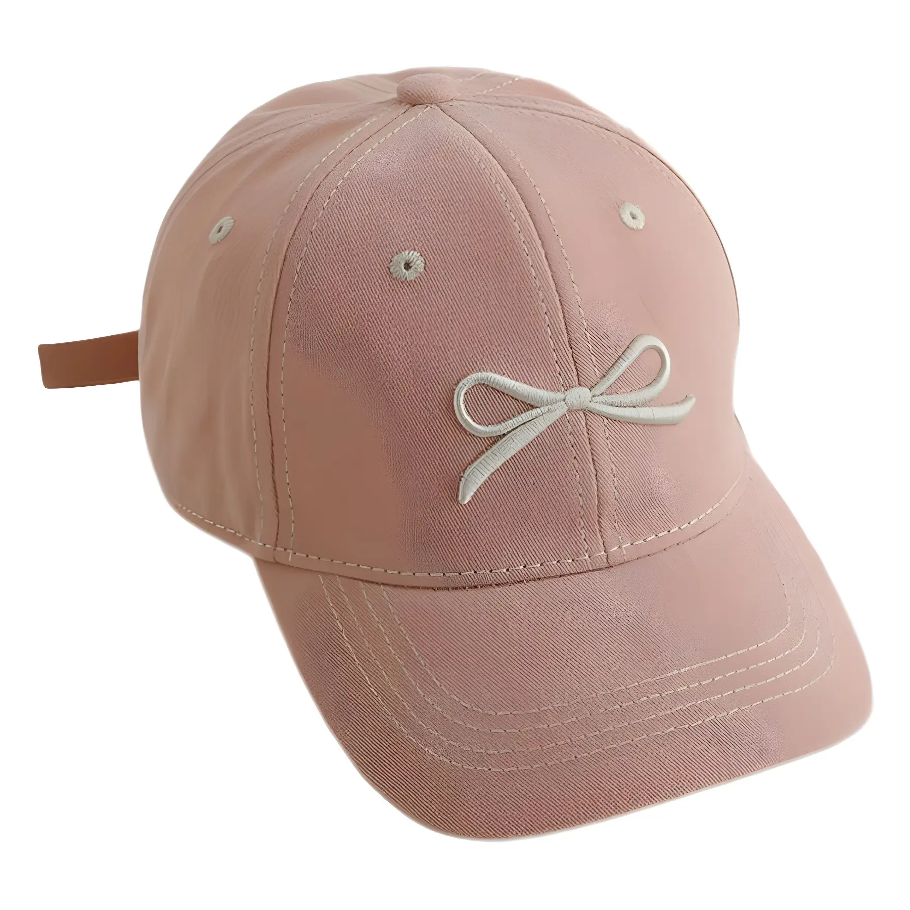 Children's Bow Cap Set for Girls Boys Sun Visor