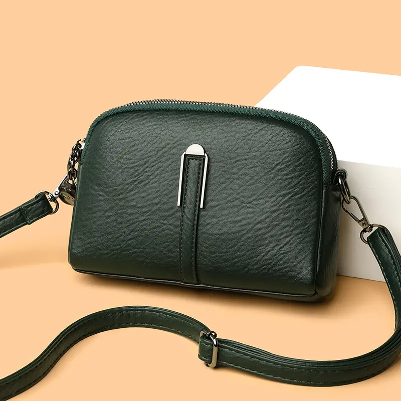 Women Crossbody Bag Brown Leather Small 2026 - Image 8