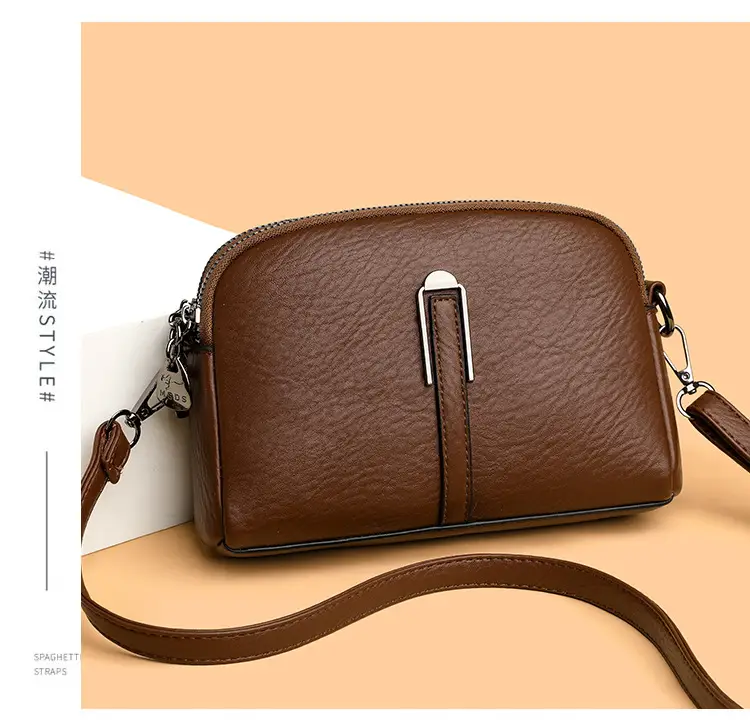 Women Crossbody Bag Brown Leather Small 2026 — feature 10