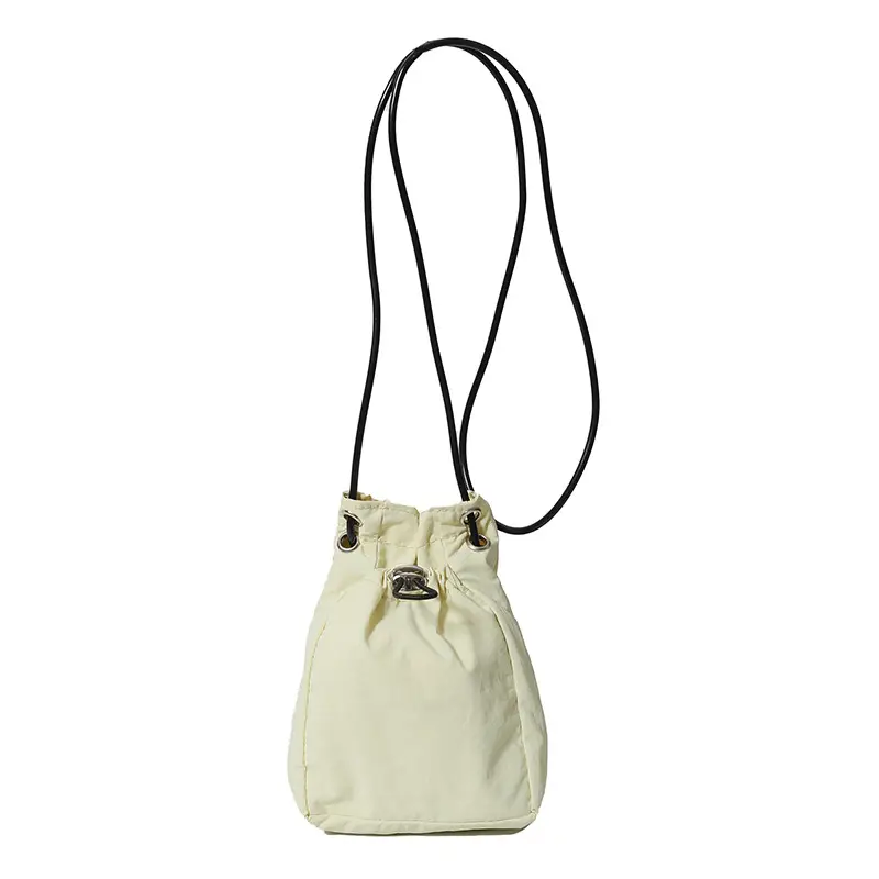 Women's Crossbody Mini Mobile Phone Bag Cream Oxford Cloth - Image 10