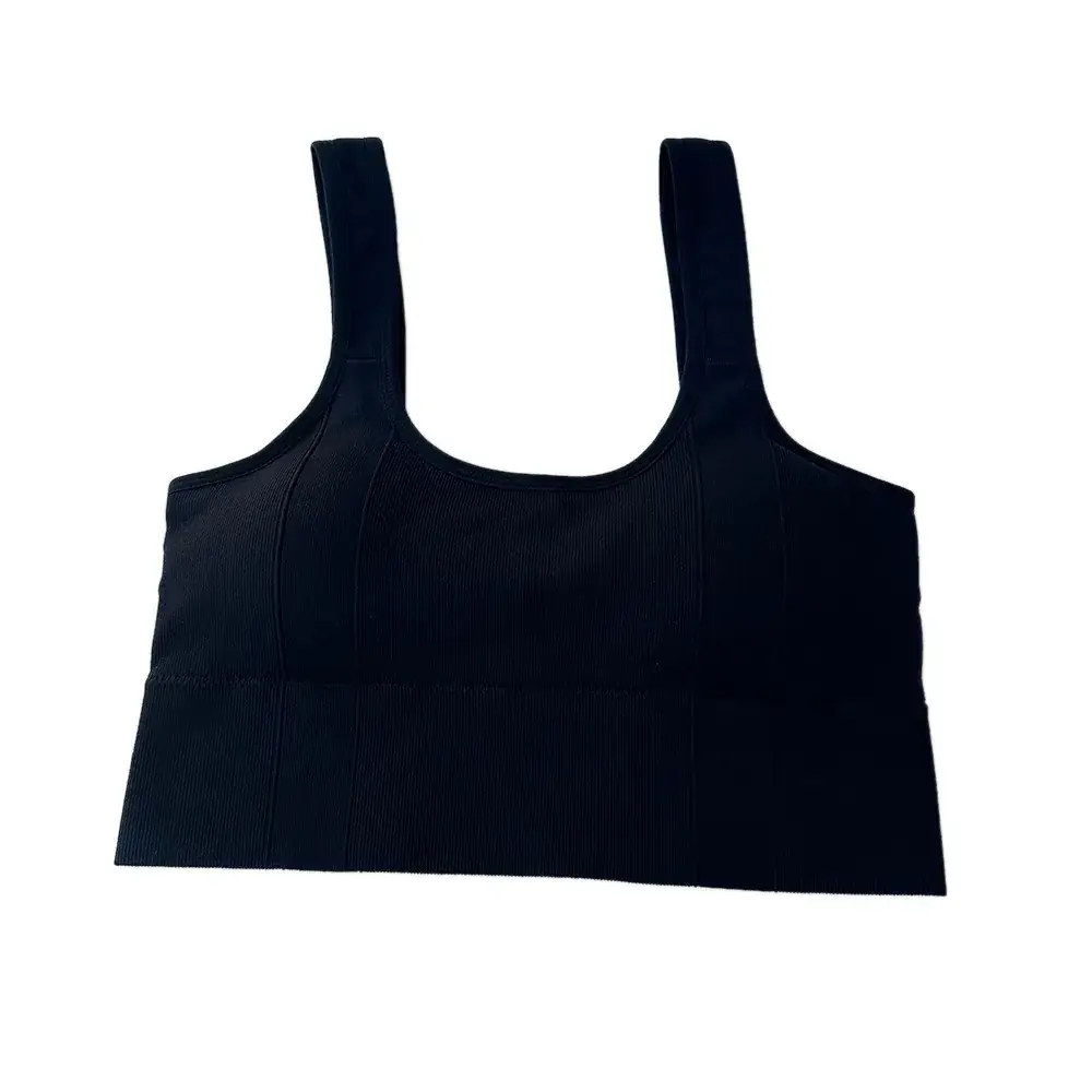 Green Elf Seamless Sports Bra with Chest Pad & Wide Strap - Image 6