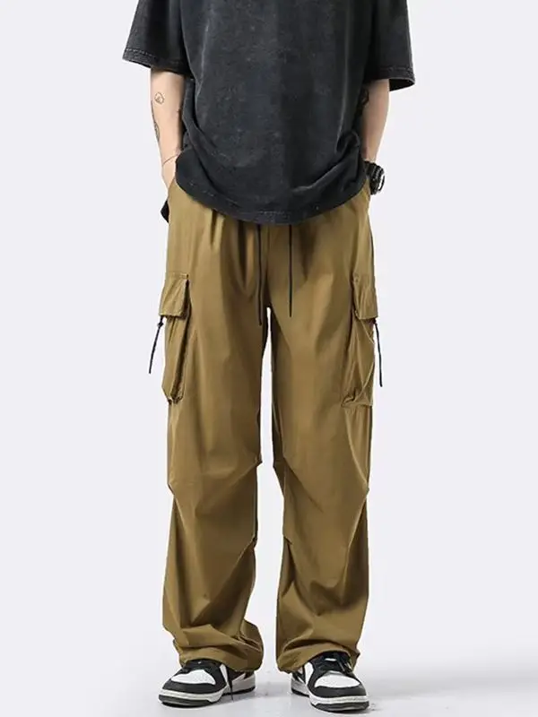 Men's New Outdoor Sports Mountaineering Crock Pants Brown - Image 7