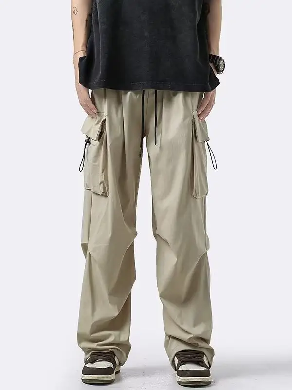 Men's New Outdoor Sports Mountaineering Crock Pants Brown - Image 8