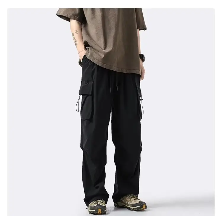 Men's New Outdoor Sports Mountaineering Crock Pants Brown — feature 10