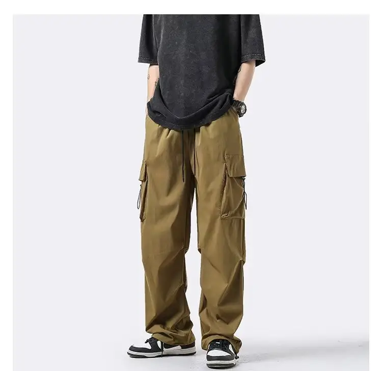 Men's New Outdoor Sports Mountaineering Crock Pants Brown — feature 13