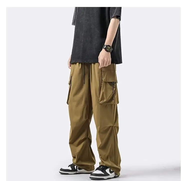 Men's New Outdoor Sports Mountaineering Crock Pants Brown — feature 14