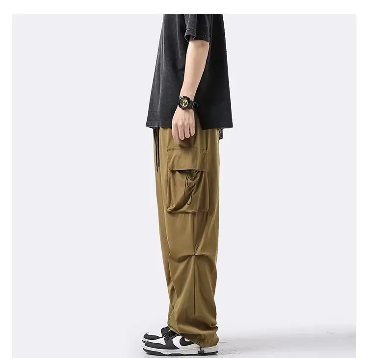 Men's New Outdoor Sports Mountaineering Crock Pants Brown — feature 16