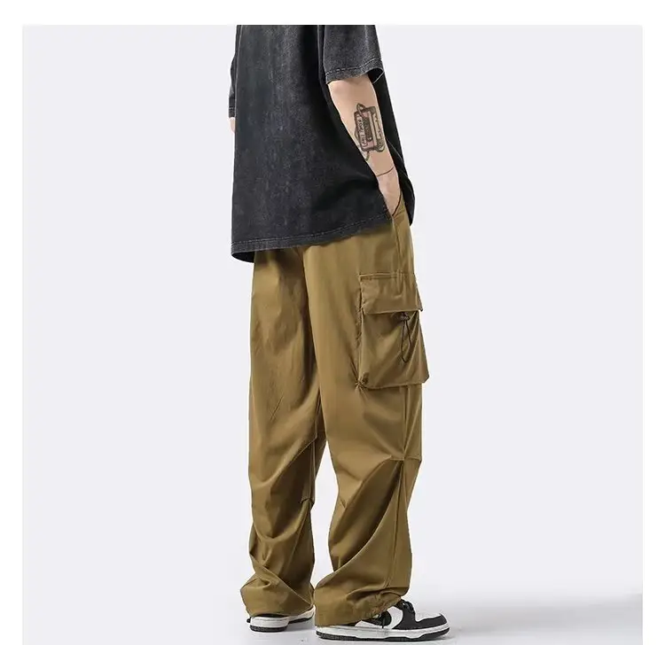 Men's New Outdoor Sports Mountaineering Crock Pants Brown — feature 18