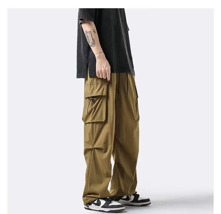 Men's New Outdoor Sports Mountaineering Crock Pants Brown — feature 19