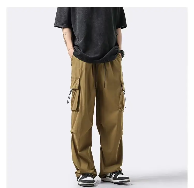 Men's New Outdoor Sports Mountaineering Crock Pants Brown — feature 20