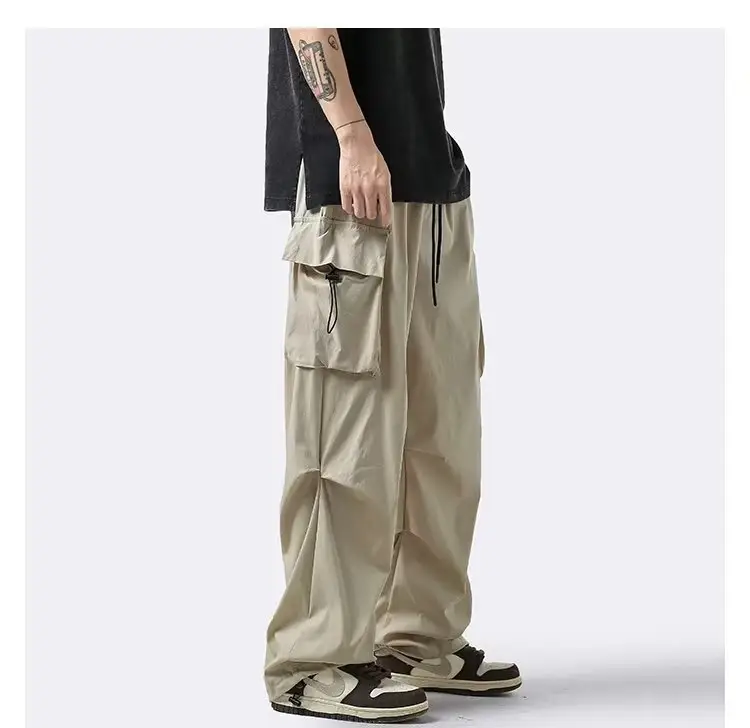 Men's New Outdoor Sports Mountaineering Crock Pants Brown — feature 24