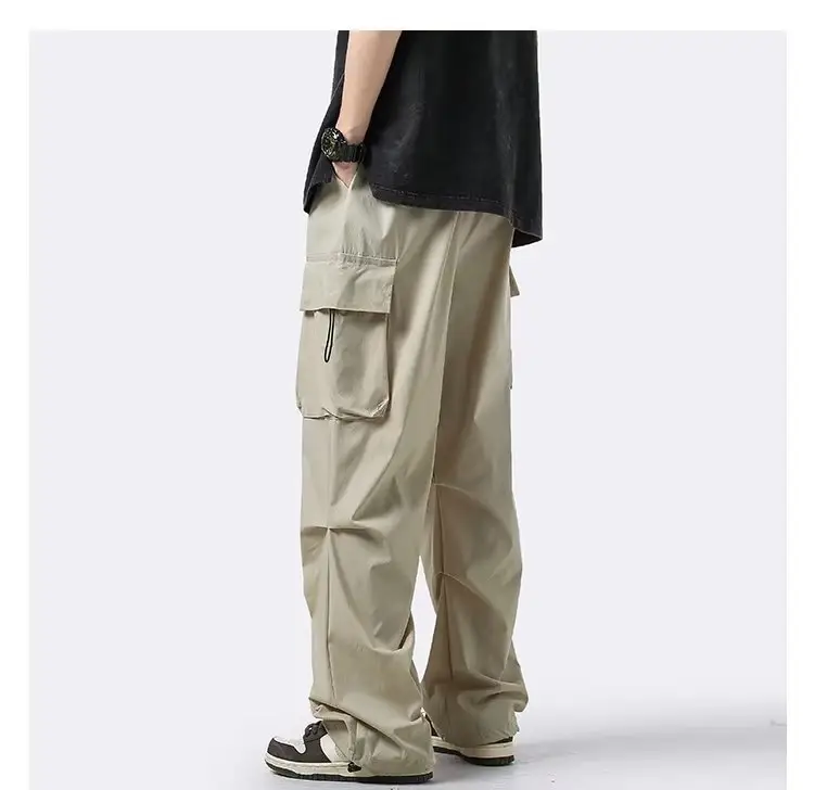 Men's New Outdoor Sports Mountaineering Crock Pants Brown — feature 25