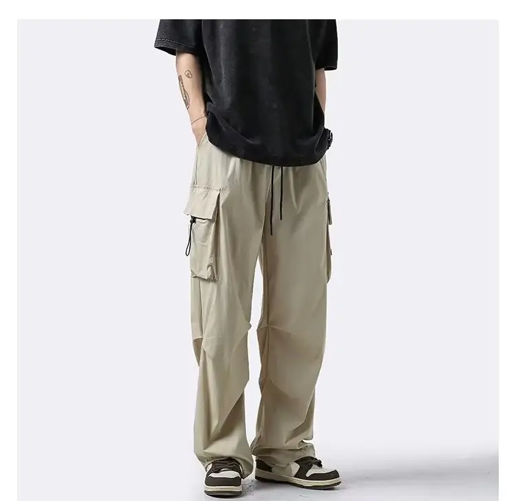 Men's New Outdoor Sports Mountaineering Crock Pants Brown — feature 26