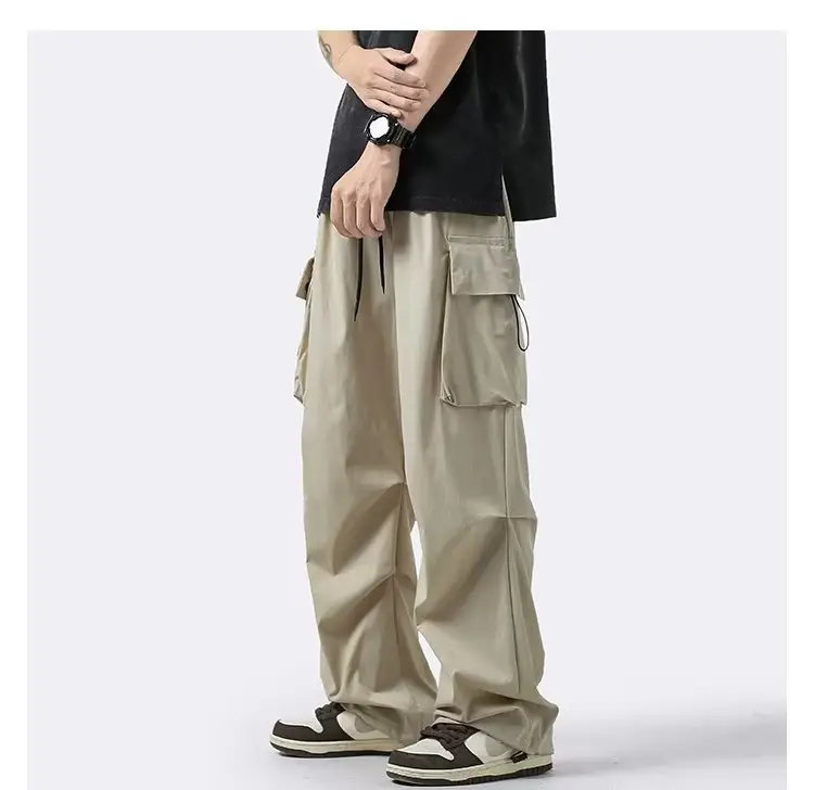 Men's New Outdoor Sports Mountaineering Crock Pants Brown — feature 27