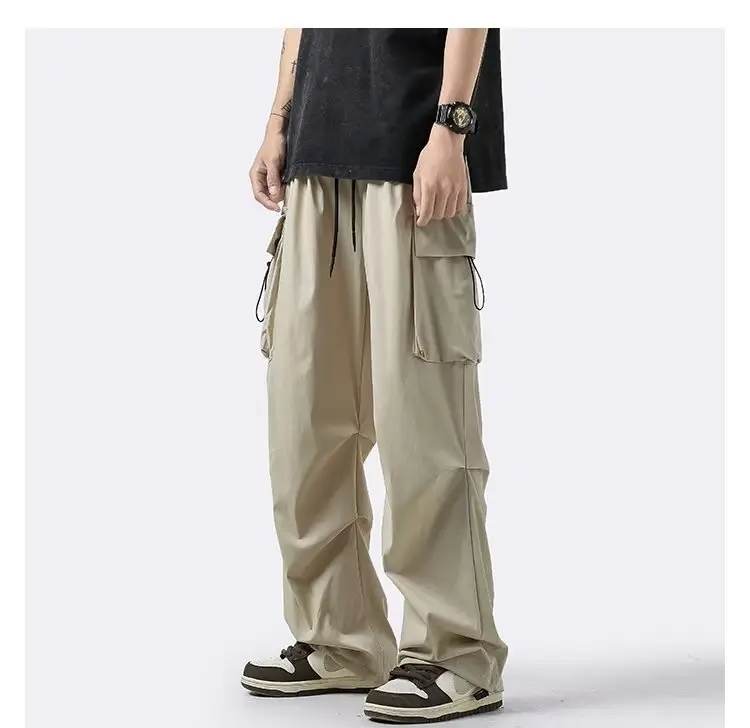 Men's New Outdoor Sports Mountaineering Crock Pants Brown — feature 28
