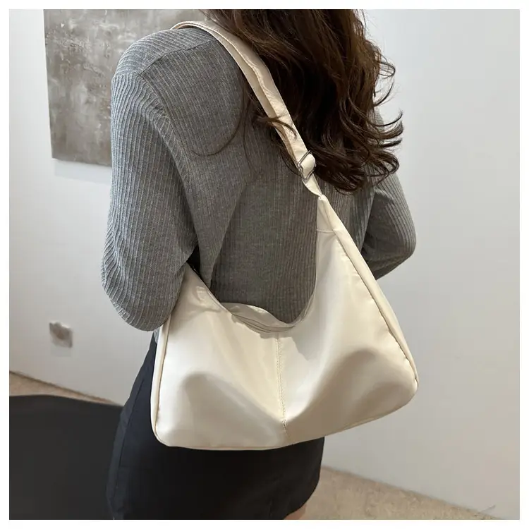 Oxford Cloth Shoulder Bag Women Spring Summer Fresh Soft Collapsible — feature 11