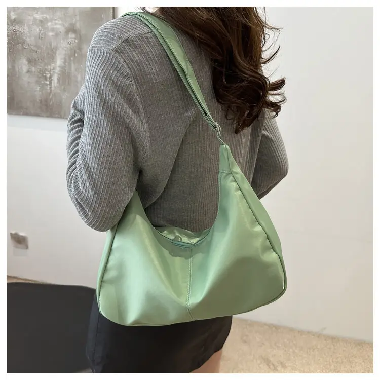 Oxford Cloth Shoulder Bag Women Spring Summer Fresh Soft Collapsible — feature 14