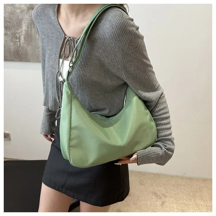 Oxford Cloth Shoulder Bag Women Spring Summer Fresh Soft Collapsible — feature 15