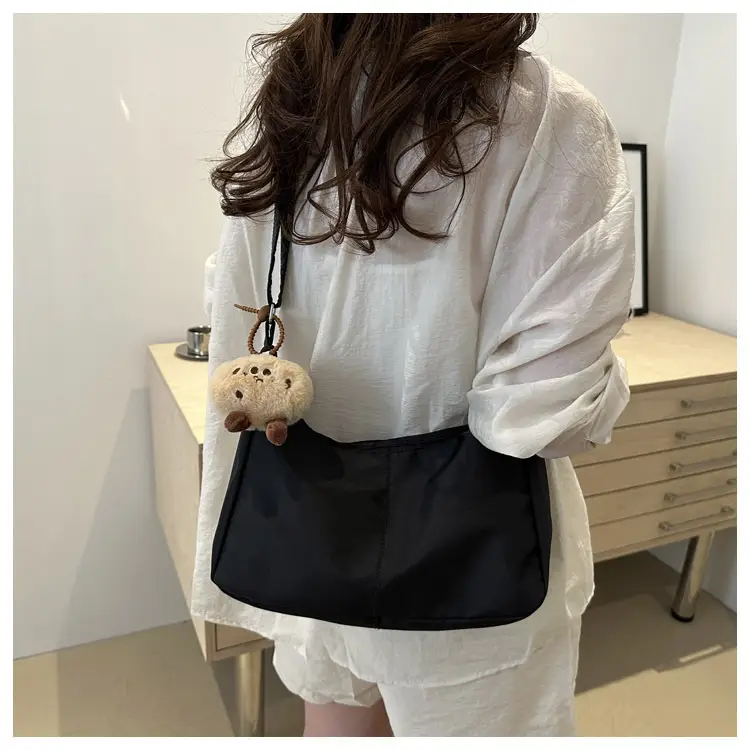 Oxford Cloth Shoulder Bag Women Spring Summer Fresh Soft Collapsible — feature 21