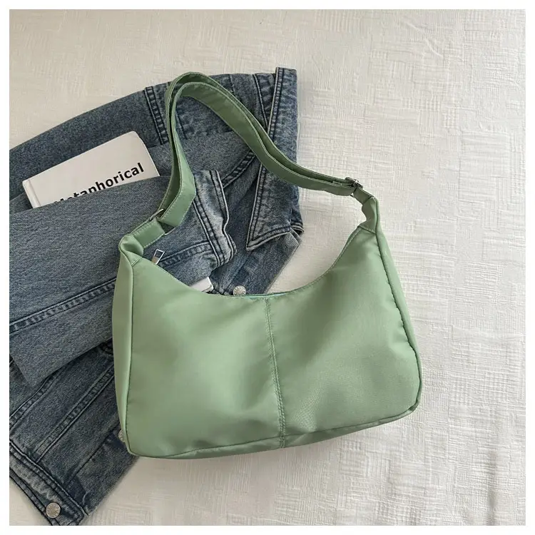 Oxford Cloth Shoulder Bag Women Spring Summer Fresh Soft Collapsible — feature 22