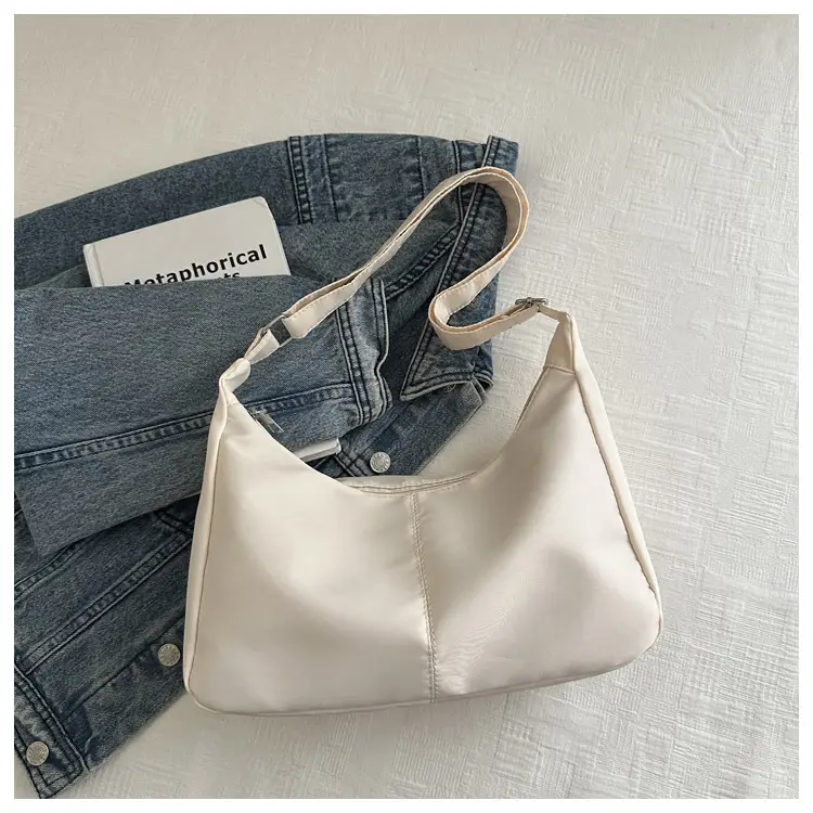 Oxford Cloth Shoulder Bag Women Spring Summer Fresh Soft Collapsible — feature 25