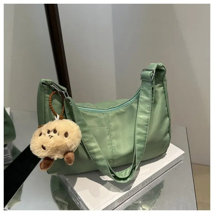Oxford Cloth Shoulder Bag Women Spring Summer Fresh Soft Collapsible — feature 26