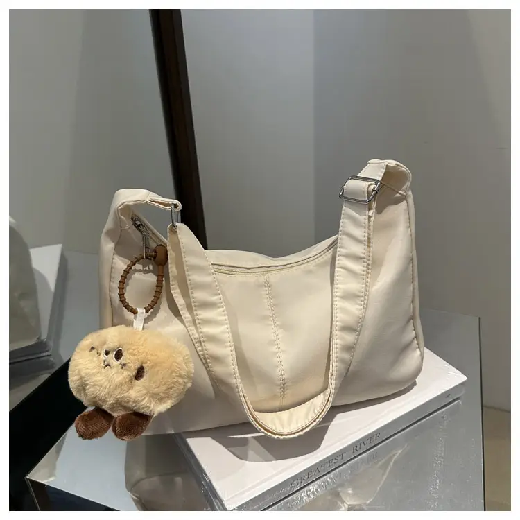 Oxford Cloth Shoulder Bag Women Spring Summer Fresh Soft Collapsible — feature 27