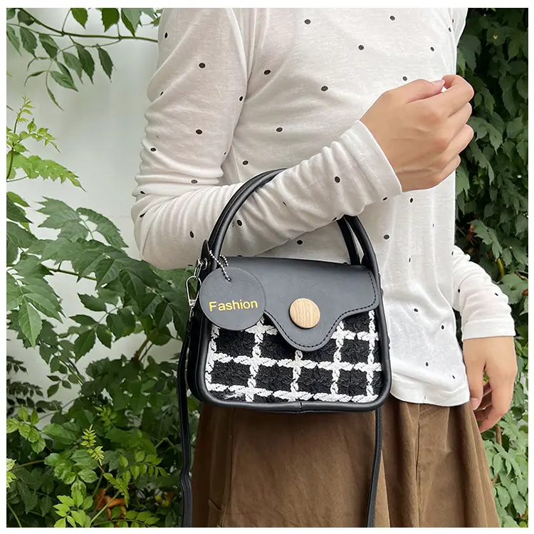 2024 New Elegant Fashion Crossbody Bag with Plaid Design — feature 10
