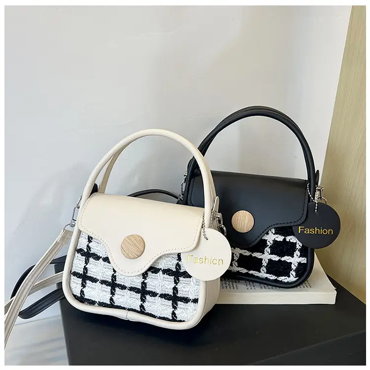 2024 New Elegant Fashion Crossbody Bag with Plaid Design — feature 14