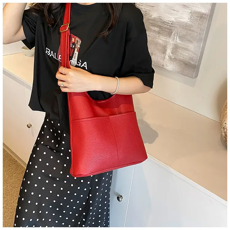 Red Leather Bucket Bag for Women 2024 — feature 12