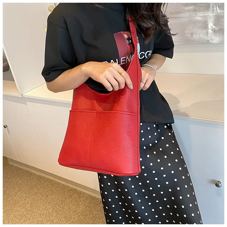Red Leather Bucket Bag for Women 2024 — feature 13