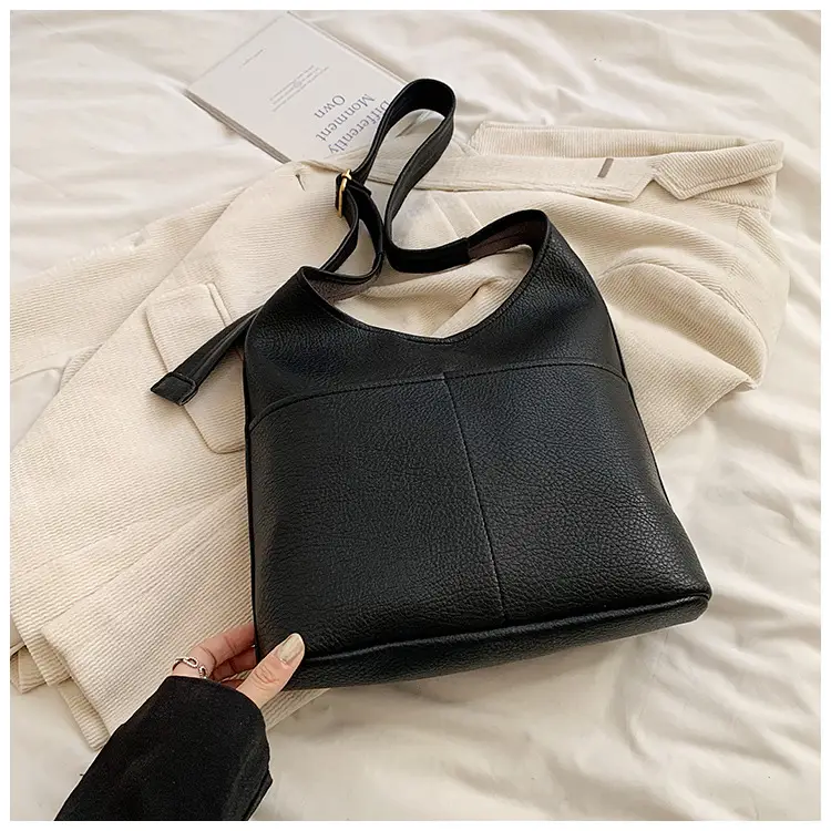 Red Leather Bucket Bag for Women 2024