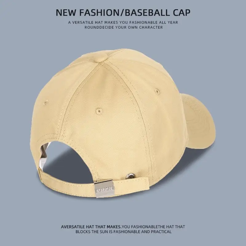 Women Baseball Cap with Embroidered Brand Sunshade — feature 10