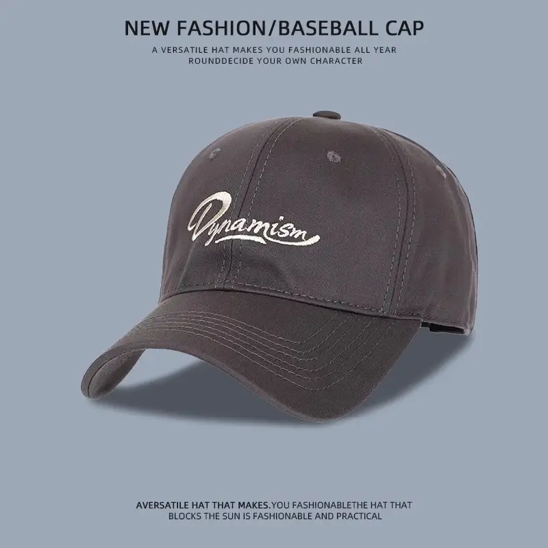 Women Baseball Cap with Embroidered Brand Sunshade — feature 5