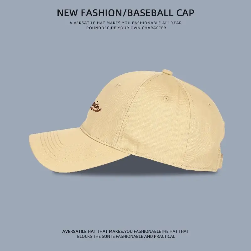 Women Baseball Cap with Embroidered Brand Sunshade — feature 9