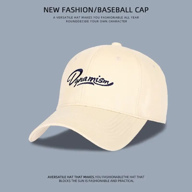 Women Baseball Cap with Embroidered Brand Sunshade - Image 2