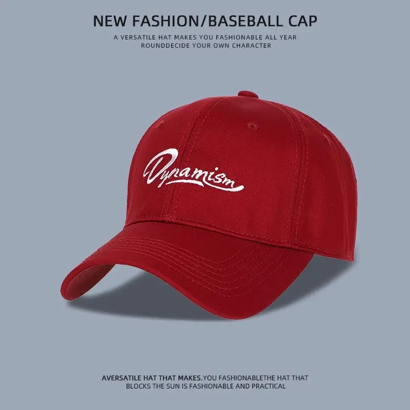 Women Baseball Cap with Embroidered Brand Sunshade - Image 6
