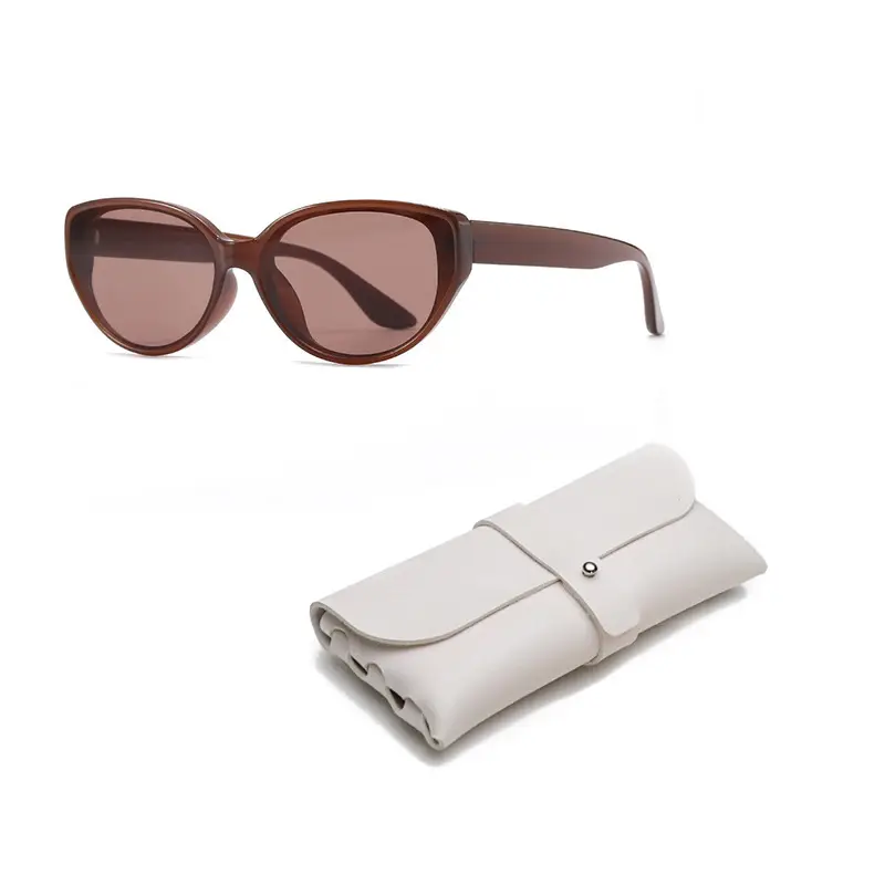 Women's Pink Cat's Eye Sunglasses UV Protection - Image 10