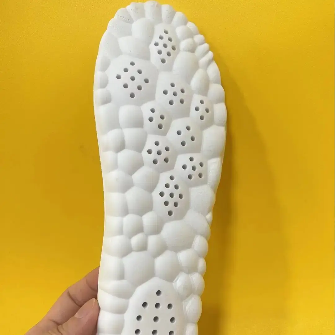 Latex Insoles Feel Like Stepping on Poop, Are Not Tiring for the Feet, Are Shock-Absorbing, Breathable, and Are Suitable for Long Standing, with Soft Soles